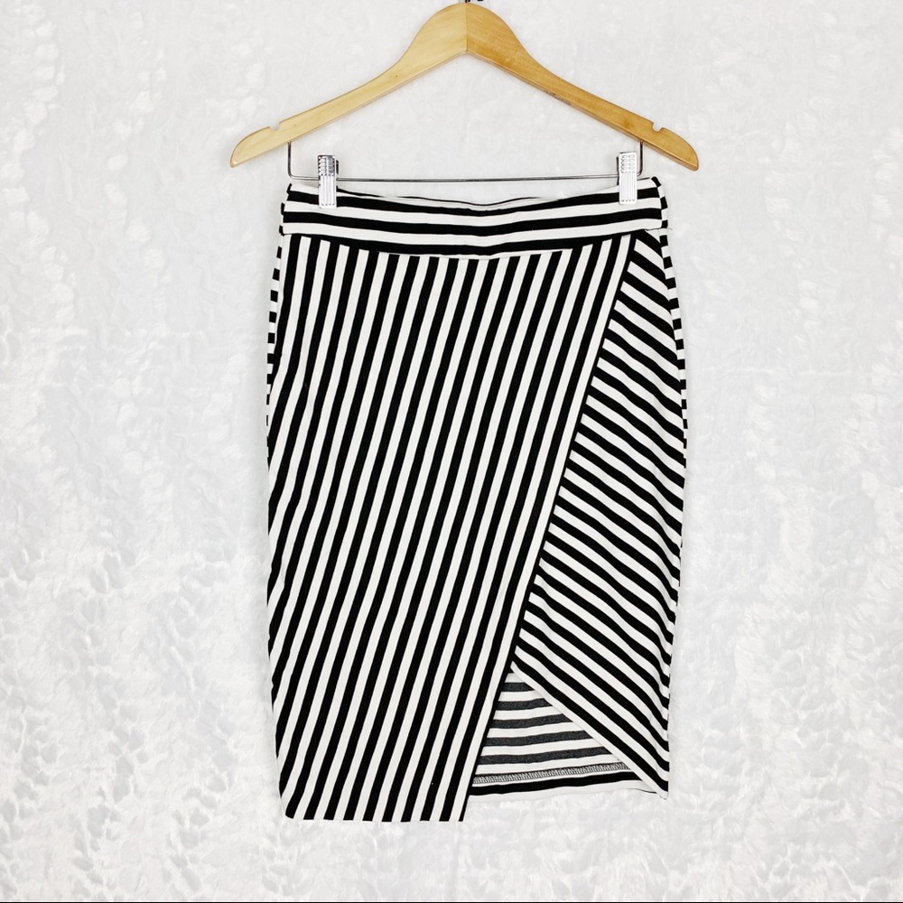 Asymmetric Pencil Skirt - Picture 1 of 5